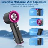  Quạt Mini Cầm Tay GOOJODOQ GFS002 Handheld Fan (4000mAh, 12H, 2 LED Lighting Modes, Mechanical Wind, 9m/s, 10800RPM, 100 Fan Speeds Adjustment, Digital Display) 