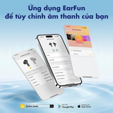  Tai Nghe Không Dây TWS Earfun Air Life (Bluetooth v5.4, 11H, Ultra low latency, AI ENC 4 mic, IPX5) 