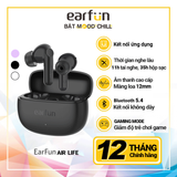  Tai Nghe Không Dây TWS Earfun Air Life (Bluetooth v5.4, 11H, Ultra low latency, AI ENC 4 mic, IPX5) 