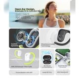  Tai Nghe Móc Tai Không Dây OWS HAVIT OWSFIT 02A OWS915 (Bluetooth v5.4, 8.5H, IPX5, ENC, Personalization with APP, 14.2mm Dynamic Driver) 