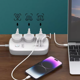  Ổ Cắm Điện Đa Năng 7-in-1 LDNIO SC3416 3250W (3*Universal Outlet, 2*Type-C + 2*USB-A port) 
