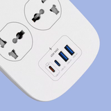  Ổ Cắm Điện Đa Năng 8-in-1 LDNIO SC4407C 2500W (4*Universal Outlet, 2*Type-C + 2*USB-A port) 