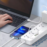  Ổ Cắm Điện Đa Năng LDNIO SC5415 2500W (5*Universal Outlet, 1*Type-C + 3*USB-A port) 