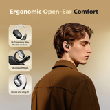  Tai Nghe Không Dây TWS QCY Crossky R70 (Bluetooth v6.0, 13H, Bass Boost, Hi-Res Audio, LDAC, Dual Device Pairing, IPX5, Dual Mics Noise Reduction Call, Built-in White Noise Playlist) 