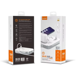  Ổ Cắm Điện Đa Năng Thông Minh Wi-Fi LDNIO SCW3451 2500W (3*Universal Outlet, 1*Type-C +3 USB-A port, Works with Smart Life App/Tuya App) 
