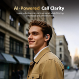  Tai Nghe Không Dây TWS QCY Crossky R70 (Bluetooth v6.0, 13H, Bass Boost, Hi-Res Audio, LDAC, Dual Device Pairing, IPX5, Dual Mics Noise Reduction Call, Built-in White Noise Playlist) 