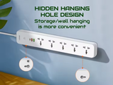  Ổ Cắm Điện Đa Năng LDNIO SC5319 2500W (5*Universal Outlet, 1*Type-C + 2*USB-A port) 