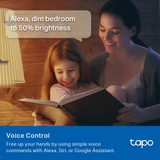  Bóng Đèn Thông Minh Wi-Fi Nhiều Màu Sắc TAPO L535E 8.6W (1055lm, Schedule & Timer, Voice Control, Energy Monitoring, 2500-6500K, Works with Alexa/Google Home/Apple Home) 