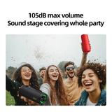  Loa Di Động Bluetooth QCY SP7 40W (Bluetooth v5.4, 14H, Multi-Speaker Connection, 105dB Max Volume, 15 RGB Light Effects) 