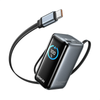  Pin Dự Phòng MOKIN MOPB0902 10000mAh 45W (CCC / 3C Certification, 1*Type-C + 1-USB-A port, Smart Digital Display, with USB-C Hidden Retractable Cable) 