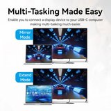  Cáp Chuyển Type-C to DisplayPort VENTION CRJ 4K (1m, 4K@60Hz / 2K@144Hz, HDCP 2.2, Audio & Video In Sync, 3D Visual Effect) 