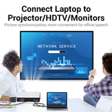  Đầu Chuyển Type-C to DP 4K VENTION TCC (4K@60Hz) 