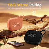  Loa Bluetooth Di Động QCY SP3 5W (Bluetooth v6.0, 16H, IPX5, TWS, with Carry Strap) 