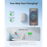  Pin Dự Phòng ANKER Nano A1638 10000mAh 45W (2*Type-C + 1*USB-A,With Built-In Retractable Type-C Cable, Smart LED Display) 