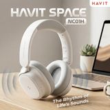  Tai Nghe Chụp Tai Không Dây HAVIT Space NC01H H635BT (Bluetooth v6.0, 132H, -35dB HYBRID ANC, 40mm Driver) 
