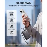  Pin Dự Phòng ANKER A110J 10000mAh 30W (CCC / 3C Certification, 2*Type-C + 1*USB-A port, Digital Display, LiFePO4 Cell) 