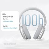  Tai Nghe Chụp Tai Không Dây HAVIT Space S1 H670BT (Bluetooth 6.0, 100H, LHDC, -45db Adaptive ANC, Hi-Res Audio) 