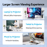  Cáp Chuyển Type-C to DisplayPort VENTION CRJ 4K (1m, 4K@60Hz / 2K@144Hz, HDCP 2.2, Audio & Video In Sync, 3D Visual Effect) 