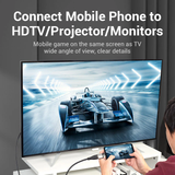  Đầu Chuyển Type-C to DP 4K VENTION TCC (4K@60Hz) 