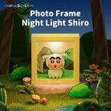  Đèn Ngủ ROCK Crayon Shinchan Photo Frame (2-Level Brightness, 300mAh, 3D Stereo Plush Doll) - Cũ 