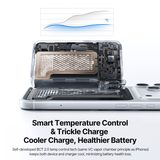  Pin Dự Phòng Kiêm Củ Sạc Baseus EnerFill FT21 10000mAh 45W (1*Type-C + 1*USB-A port, with Foldable AC Plug, with USB-C Cable, Digital Display) 