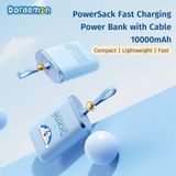  Pin Dự Phòng ROCK Doraemon PowerSack with Cable 10000mAh 22.5W (Fast Charging) - Cũ 