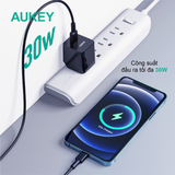  Củ Sạc Nhanh AUKEY PA-Y30s 30W (1*Type-C port) 