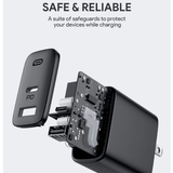  Củ Sạc Nhanh AUKEY PA-F3S 32W (1*Type-C + 1*USB-A Port) 