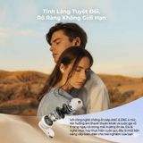  Tai Nghe Không Dây TWS HAVIT TW992 (Bluetooth v5.4, 8.5H, With 4-mic ANC & ENC dual noise cancellation, Anti Wind Noise) 
