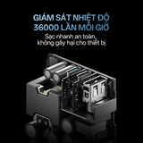  Củ Sạc Nhanh CUKTECH A15C 65W (2*Type-C + 1*USB-A port, with 1.5m C to C 5A cable) 