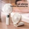  Quạt tuần hoàn tích điện mini cầm tay RTAKO BreezeFlow Y20 Foldable Circulation Fan (4W, 4800mAh, Pin Chờ 36H) - Cũ 