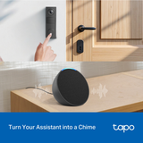  Chuông Cửa Video Thông Minh Mini TAPO D205 2K (160° FOV, Up to 180 Days Battery Life, Up to 512 GB MicroSD storage + TAPO Care, Works with Google Home/Amazon Alexa/Samsung Smartthings) 