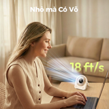  Quạt Để Bàn AECOOLY Chic 02 (2000mAh, 11H, 4-Adjustable Speed, LED Digital Display, 180° Adjustable Cooling) 