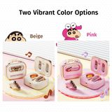  Tai Nghe Không Dây TWS ROCK Crayon Shinchan Retro Series (Bluetooth v5.3, IPX4, 4H) - Cũ 