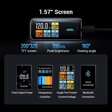  Củ Sạc Nhanh CUKTECH 10 Ultra 120W (1.57" Screen Display, Mi Home App, Support Mi Turbo 120W) 