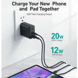  Củ Sạc Nhanh AUKEY PA-F3S 32W (1*Type-C + 1*USB-A Port) 