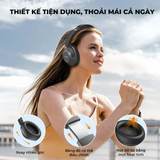  Tai Nghe Chụp Tai Không Dây Earfun Wave Pro (Bluetooth v5.3, 80H, Hi-Res Audio, LDAC, Low latency) 