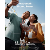  Pin Dự Phòng ANKER Nano A1638 10000mAh 45W (2*Type-C + 1*USB-A,With Built-In Retractable Type-C Cable, Smart LED Display) 