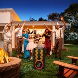  Loa Karaoke Di Động SOUNDCORE Rave 3S 200W (Bluetooth v5.3, 12H, Customizable Dynamic Light Show, Al Vocal Removal, Guitar / Mic Input, Link 100+ Speakers with Auracast, IPX5, 2 Wireless Microphones, BassUp™, Support App) 