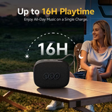  Loa Bluetooth Di Động QCY SP3 5W (Bluetooth v6.0, 16H, IPX5, TWS, with Carry Strap) 