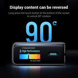  Củ Sạc Nhanh CUKTECH 10 Ultra 120W (1.57" Screen Display, Mi Home App, Support Mi Turbo 120W) 