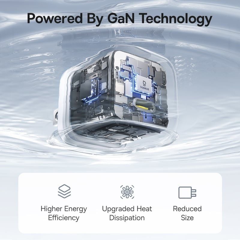  Củ Sạc Nhanh Baseus EnerFill FN22 30W (1*Type-C port, iPhone / iPad / Samsung) 