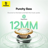  Tai Nghe Không Dây TWS Baseus Bass BP1 NC (Bluetooth v6.0, 7H, IP55, -43dB ANC, 4-Mic AI ENC, SuperBass) 