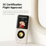  Pin Dự Phòng ROCK Crayon Shinchan P55 10000mAh 10W (with Built-in Cables, Smart Digital Display) 