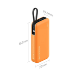  Pin Dự Phòng CUKTECH CP25 20000mAh 55W (2*Type-C + 1*USB-A Port, LED Digital Display, Airline Safe) 