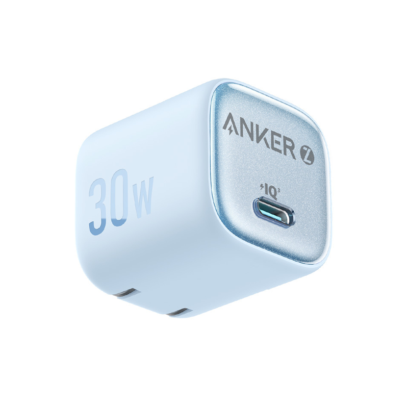 Củ Sạc Nhanh 1C ANKER Zolo A2698 30W (Ice-Cooled Chip, Al Temperature Control, Aerospace Grade GaN, Ultra-low Temperature, Anker's MultiProtect Superior Safety system) 