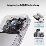  Pin Dự Phòng CUKTECH 15 Air 15000mAh 100W (2*Type-C + 1*USB-A, Smart TFT Display, Flight-approved) 