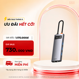  Bộ Hub Mở Rộng Đa Năng Baseus Metal Gleam Multifunctional Gen2 Cho Macbook/Laptop/iPad/Smartphone/Tablet (Gen2 New Upgrade Edition) 