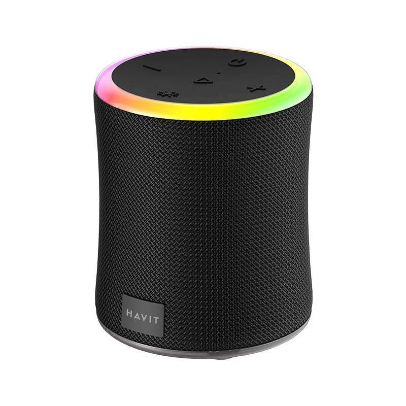  Loa Bluetooth Di Động HAVIT SK832BT 10W (Bluetooth v5.3, 8H, IPX6, RGB Ring Light, TWS) 