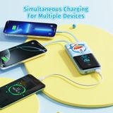  Pin Dự Phòng ROCK Doraemon P55 10000mAh 10W (with Built-in Cables, Smart Digital Display) 